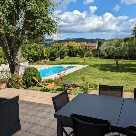 Villa Calme Avec Piscine A Greoux Extérieur photo