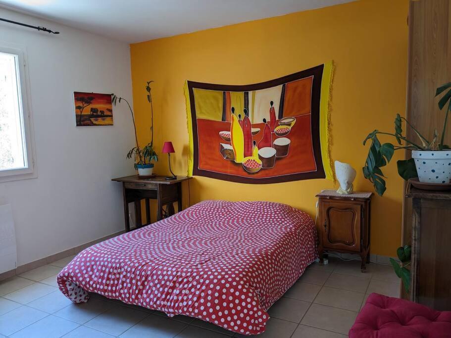 Villa Calme Avec Piscine A Greoux Extérieur photo