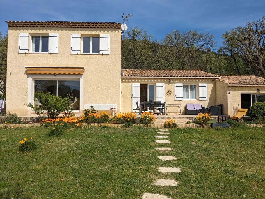 Villa Calme Avec Piscine A Greoux Extérieur photo