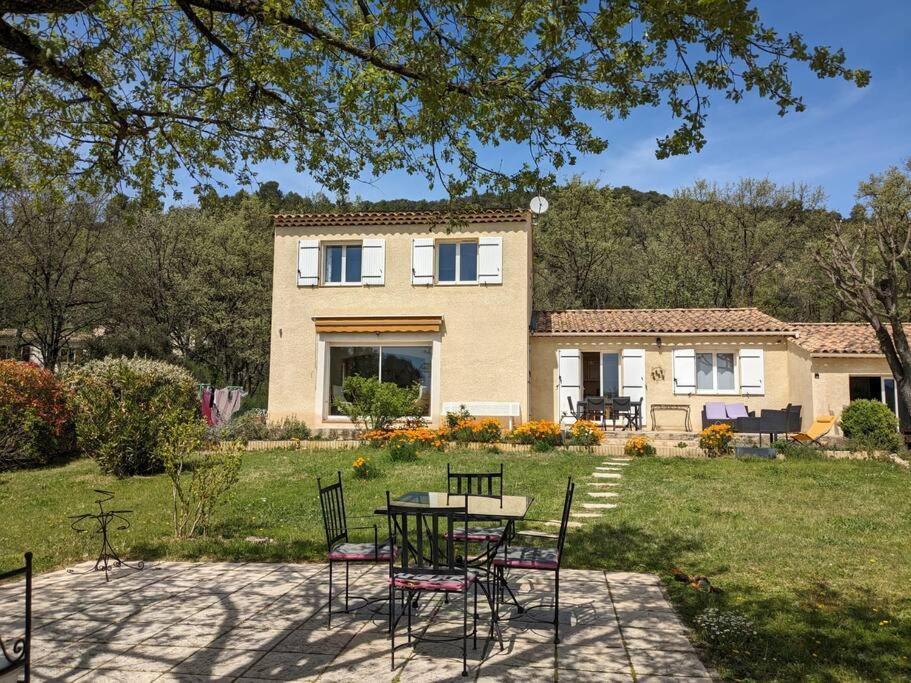 Villa Calme Avec Piscine A Greoux Extérieur photo